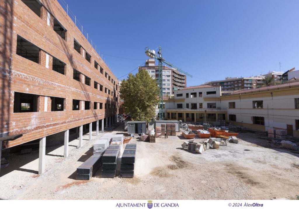 Foto obras instituto Ausias March