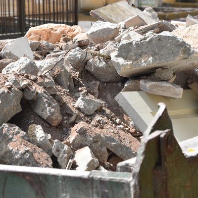 Gestión correcta de residuos de obra