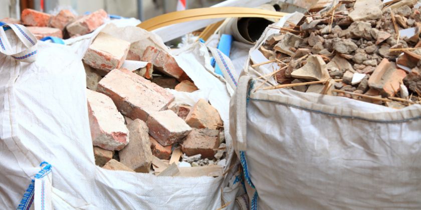Un porcentaje de los residuos de construcción y demolición acaban en vertederos