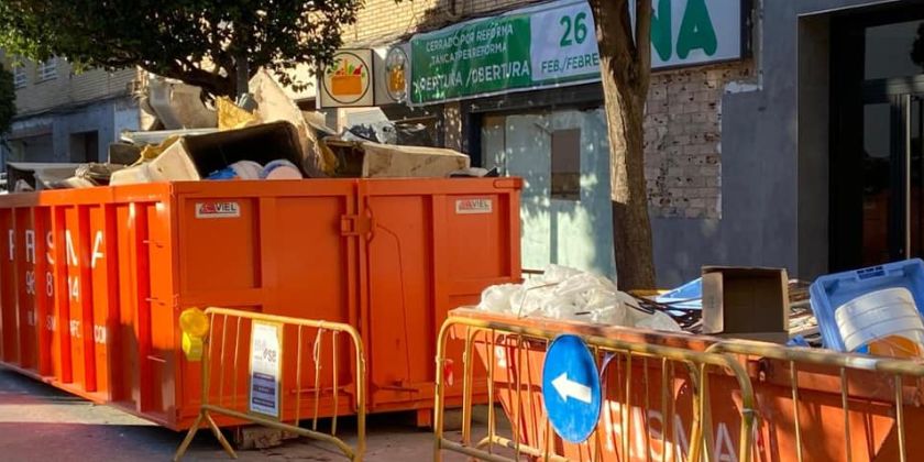 Cómo gestionar residuos voluminosos en obras