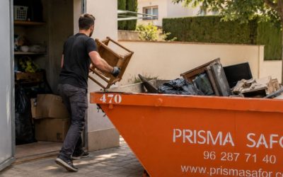 Qué contenedor necesitas para vaciar un trastero, garaje o vivienda